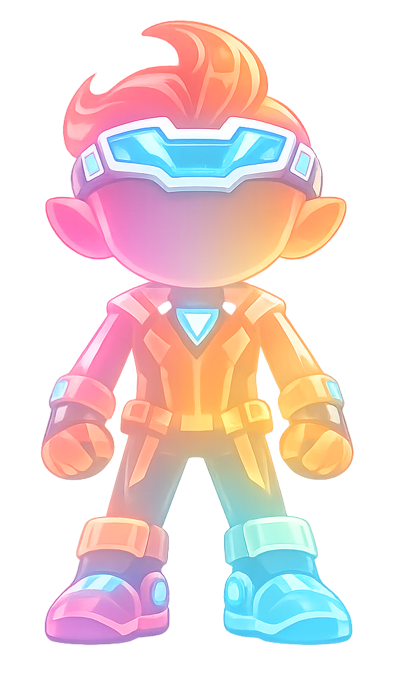 Jack, a preview character from the animated series Jack The Red
